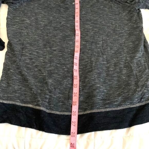 Womens Heathered Black Lounge Set M/M By Felina - Picture 13 of 15